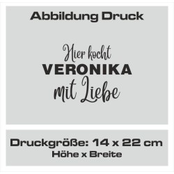 Textildruck Aufdruck Schürze Koch Grill Grillen Pizza Backen Kochen Fleisch Name Koch Bier Party Geschenk Freitzeit Gastro Event