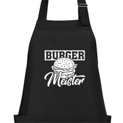 Textildruck Aufdruck Schürze Koch Grill Grillen Pizza Backen Kochen Fleisch Name Koch Bier Party Geschenk Freitzeit Gastro Event