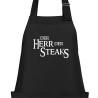Textildruck Aufdruck Schürze Koch Grill Grillen Pizza Backen Kochen Fleisch Name Koch Bier Party Geschenk Freitzeit Gastro Event