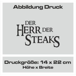 Textildruck Aufdruck Schürze Koch Grill Grillen Pizza Backen Kochen Fleisch Name Koch Bier Party Geschenk Freitzeit Gastro Event