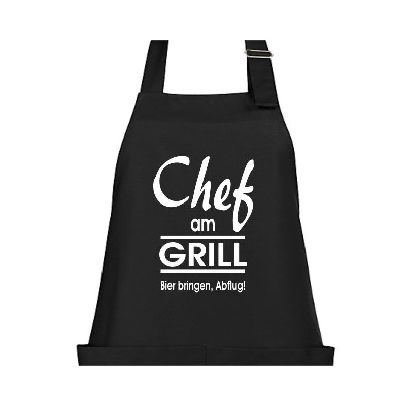 Textildruck Aufdruck Schürze Koch Grill Grillen Pizza Backen Kochen Fleisch Name Koch Bier Party Geschenk Freitzeit Gastro Event