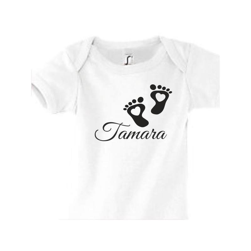 Babybody Strampler Geburt Baby  Familie Mama Papa Wunschname Name Motive Namen Body Geschenk Herz Motive Sprüche FUN Comic