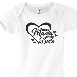 Babybody Strampler Geburt Baby  Familie Mama Papa Wunschname Name Motive Namen Body Geschenk Herz Motive Sprüche FUN Comic