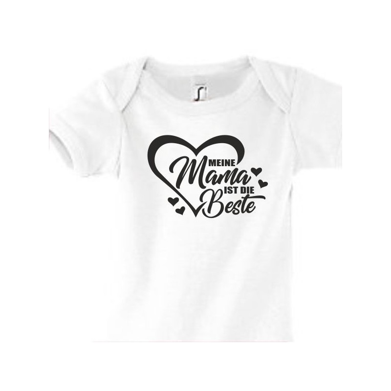 Babybody Strampler Geburt Baby  Familie Mama Papa Wunschname Name Motive Namen Body Geschenk Herz Motive Sprüche FUN Comic