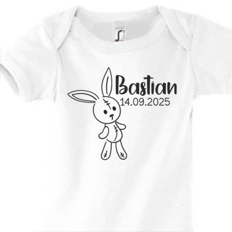 Babybody Strampler Geburt Baby  Familie Mama Papa Wunschname Name Motive Namen Body Geschenk Herz Motive Sprüche FUN Comic