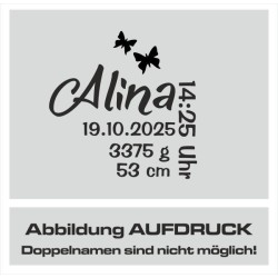 Babybody Strampler Geburt Baby  Familie Mama Papa Wunschname Name Motive Namen Body Geschenk Herz Motive Sprüche FUN Comic