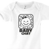 Babybody Strampler Geburt Baby  Familie Mama Papa Wunschname Name Motive Namen Body Geschenk Herz Motive Sprüche FUN Comic