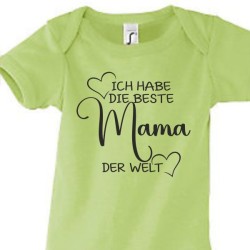 Babybody Strampler Geburt Baby  Familie Mama Papa Wunschname Name Motive Namen Body Geschenk Herz Motive Sprüche FUN Comic