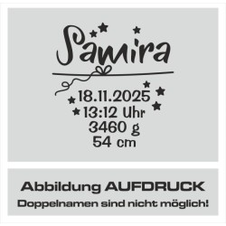 Babybody Strampler Geburt Baby  Familie Mama Papa Wunschname Name Motive Namen Body Geschenk Herz Motive Sprüche FUN Comic