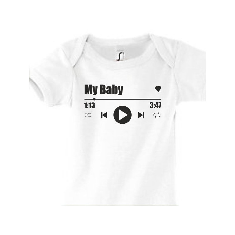 Babybody Strampler Geburt Baby  Familie Mama Papa Wunschname Name Motive Namen Body Geschenk Herz Motive Sprüche FUN Comic