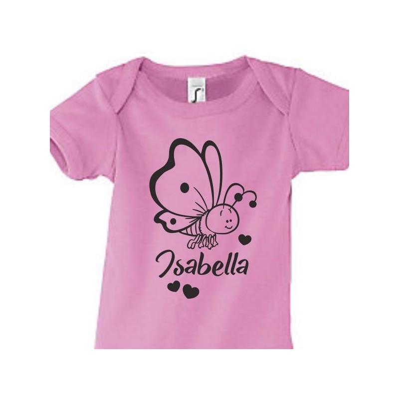 Babybody Strampler Geburt Baby  Familie Mama Papa Wunschname Name Motive Namen Body Geschenk Herz Motive Sprüche FUN Comic