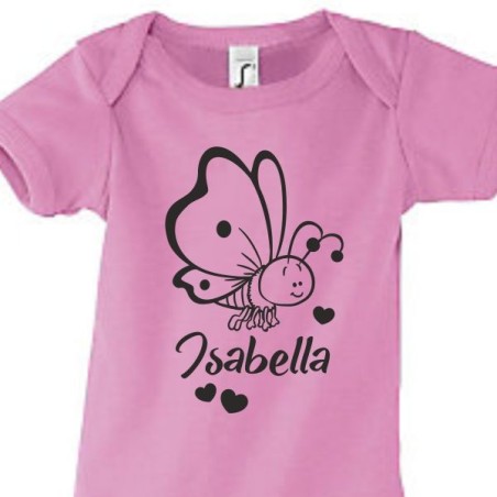 Babybody Strampler Geburt Baby  Familie Mama Papa Wunschname Name Motive Namen Body Geschenk Herz Motive Sprüche FUN Comic