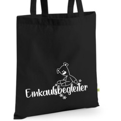 Bio Baumwolltasche Stoffbeutel Jute Tasche Einkaufen Shoppen Shopping Geschenk Wunschnamen Sprüche Namen bedruckt Textildruck