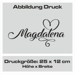 Bio Baumwolltasche Stoffbeutel Jute Tasche Einkaufen Shoppen Shopping Geschenk Wunschnamen Sprüche Namen bedruckt Textildruck