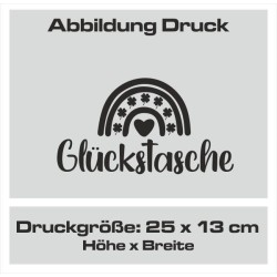 Bio Baumwolltasche Stoffbeutel Jute Tasche Einkaufen Shoppen Shopping Geschenk Wunschnamen Sprüche Namen bedruckt Textildruck