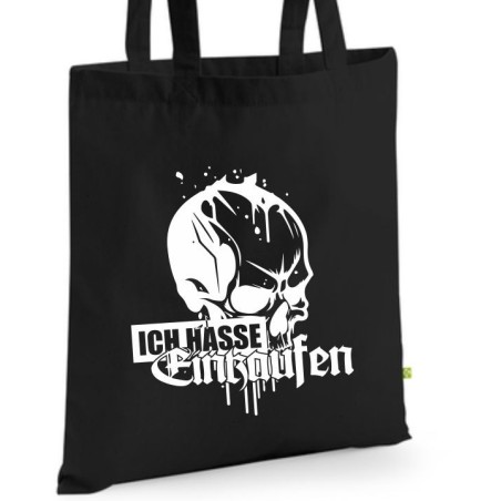 Bio Baumwolltasche Stoffbeutel Jute Tasche Einkaufen Shoppen Shopping Geschenk Wunschnamen Sprüche Namen bedruckt Textildruck