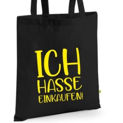 Bio Baumwolltasche Stoffbeutel Jute Tasche Einkaufen Shoppen Shopping Geschenk Wunschnamen Sprüche Namen bedruckt Textildruck
