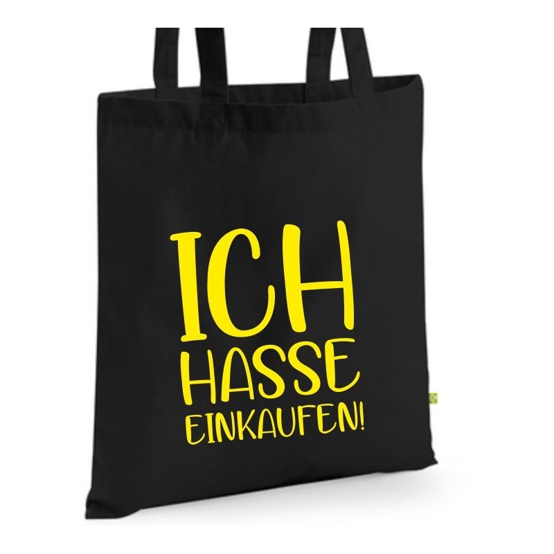 Bio Baumwolltasche Stoffbeutel Jute Tasche Einkaufen Shoppen Shopping Geschenk Wunschnamen Sprüche Namen bedruckt Textildruck
