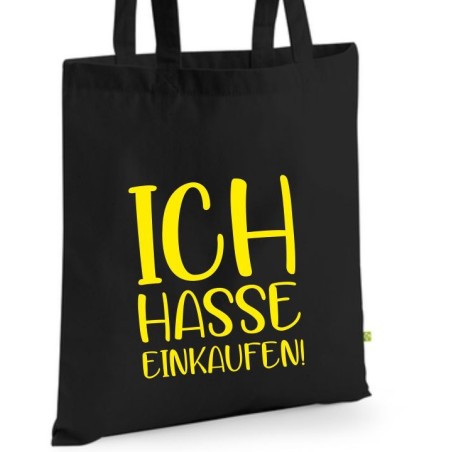 Bio Baumwolltasche Stoffbeutel Jute Tasche Einkaufen Shoppen Shopping Geschenk Wunschnamen Sprüche Namen bedruckt Textildruck