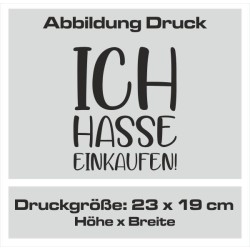 Bio Baumwolltasche Stoffbeutel Jute Tasche Einkaufen Shoppen Shopping Geschenk Wunschnamen Sprüche Namen bedruckt Textildruck