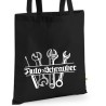 Bio Baumwolltasche Stoffbeutel Jute Tasche Einkaufen Shoppen Shopping Geschenk Wunschnamen Sprüche Namen bedruckt Textildruck