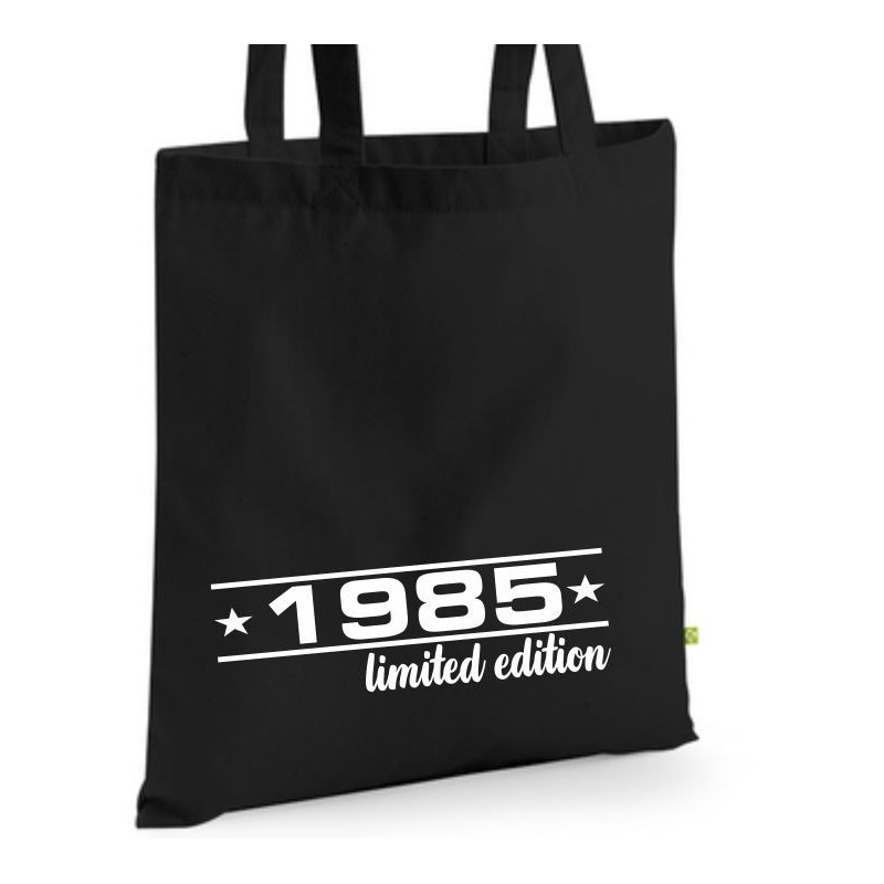 Bio Baumwolltasche Stoffbeutel Jute Tasche Einkaufen Shoppen Shopping Geschenk Wunschnamen Sprüche Namen bedruckt Textildruck