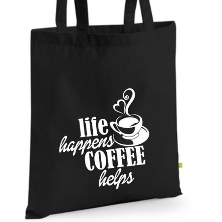 Bio Baumwolltasche Stoffbeutel Jute Tasche Einkaufen Shoppen Shopping Geschenk Wunschnamen Sprüche Namen bedruckt Textildruck