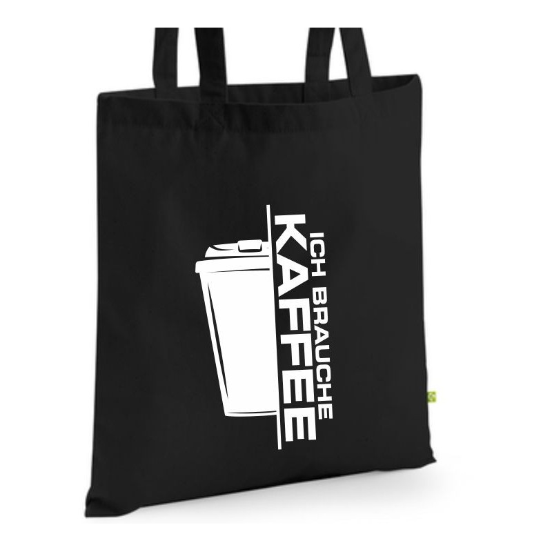 Bio Baumwolltasche Stoffbeutel Jute Tasche Einkaufen Shoppen Shopping Geschenk Wunschnamen Sprüche Namen bedruckt Textildruck