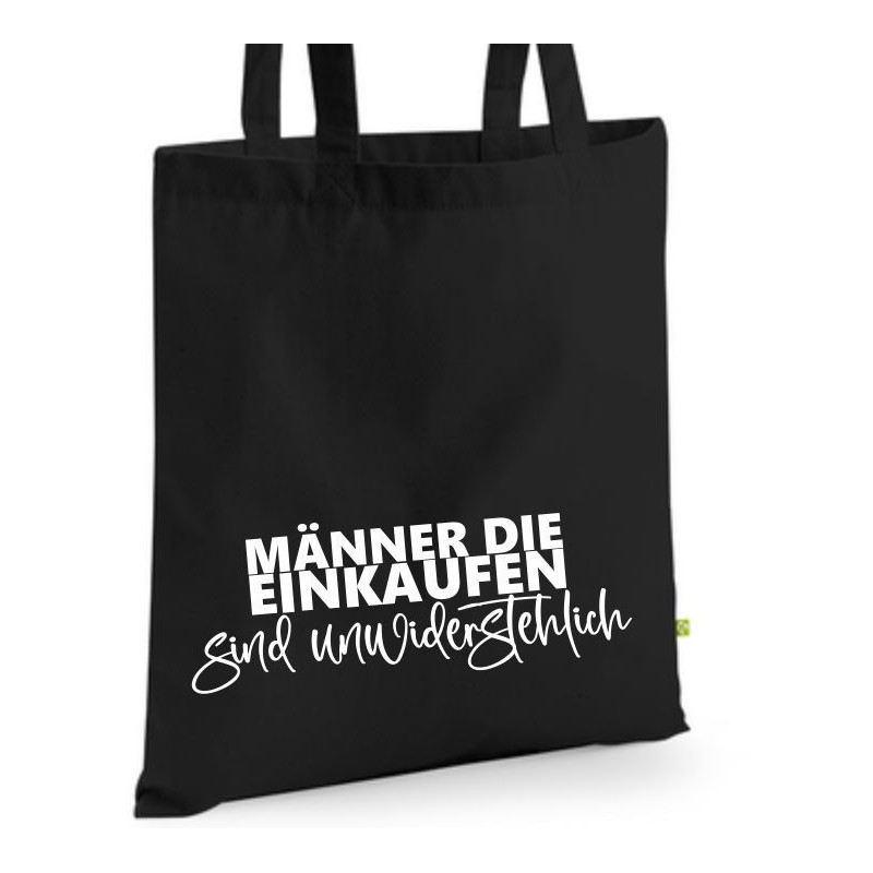Bio Baumwolltasche Stoffbeutel Jute Tasche Einkaufen Shoppen Shopping Geschenk Wunschnamen Sprüche Namen bedruckt Textildruck