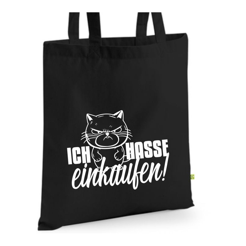 Bio Baumwolltasche Stoffbeutel Jute Tasche Einkaufen Shoppen Shopping Geschenk Wunschnamen Sprüche Namen bedruckt Textildruck