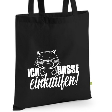 Bio Baumwolltasche Stoffbeutel Jute Tasche Einkaufen Shoppen Shopping Geschenk Wunschnamen Sprüche Namen bedruckt Textildruck