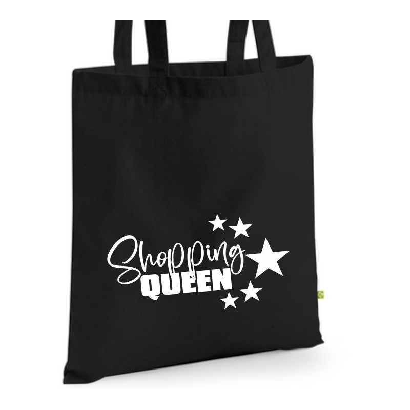 Bio Baumwolltasche Stoffbeutel Jute Tasche Einkaufen Shoppen Shopping Geschenk Wunschnamen Sprüche Namen bedruckt Textildruck