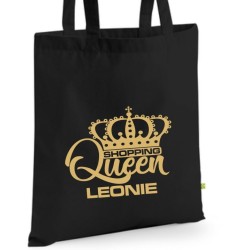 Bio Baumwolltasche Stoffbeutel Jute Tasche Einkaufen Shoppen Shopping Geschenk Wunschnamen Sprüche Namen bedruckt Textildruck