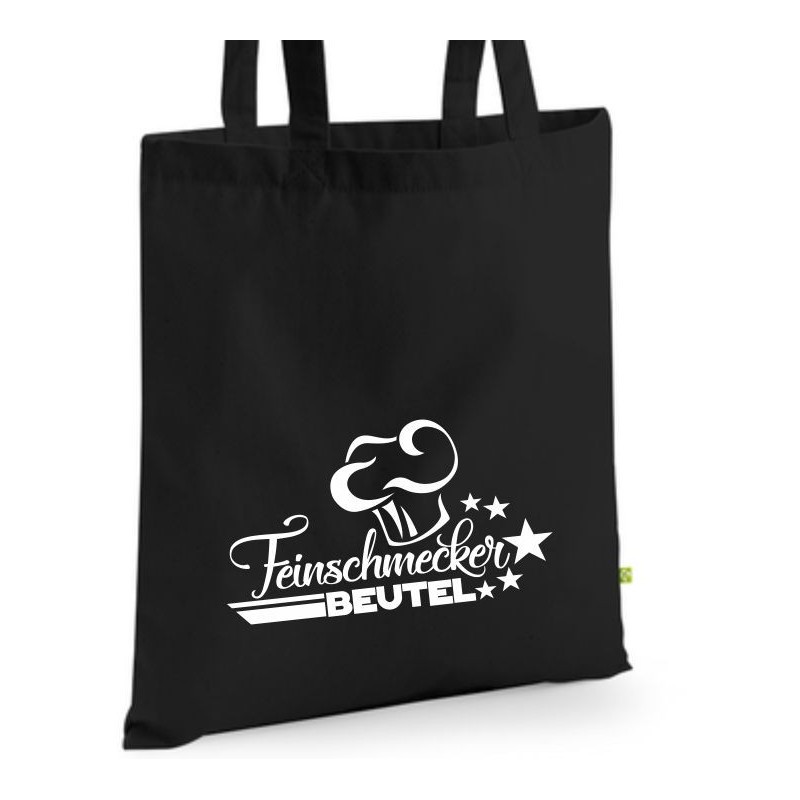 Bio Baumwolltasche Stoffbeutel Jute Tasche Einkaufen Shoppen Shopping Geschenk Wunschnamen Sprüche Namen bedruckt Textildruck