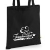 Bio Baumwolltasche Stoffbeutel Jute Tasche Einkaufen Shoppen Shopping Geschenk Wunschnamen Sprüche Namen bedruckt Textildruck