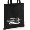Bio Baumwolltasche Stoffbeutel Jute Tasche Einkaufen Shoppen Shopping Geschenk Wunschnamen Sprüche Namen bedruckt Textildruck