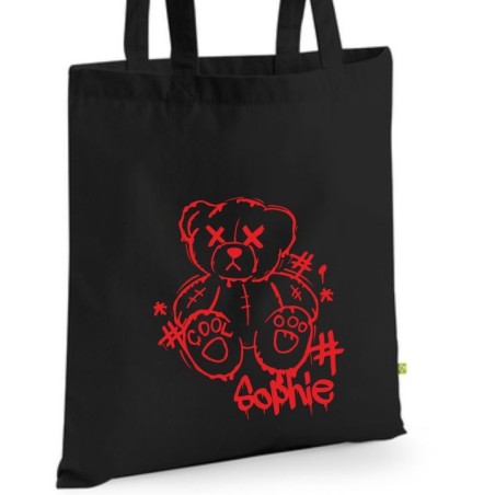 Bio Baumwolltasche Stoffbeutel Jute Tasche Einkaufen Shoppen Shopping Geschenk Wunschnamen Sprüche Namen bedruckt Textildruck