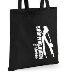 Bio Baumwolltasche Stoffbeutel Jute Tasche Einkaufen Shoppen Shopping Geschenk Wunschnamen Sprüche Namen bedruckt Textildruck