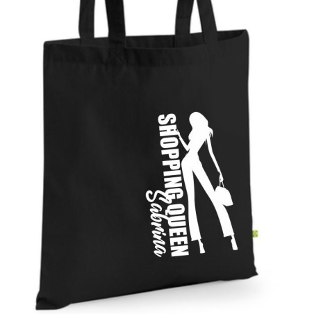 Bio Baumwolltasche Stoffbeutel Jute Tasche Einkaufen Shoppen Shopping Geschenk Wunschnamen Sprüche Namen bedruckt Textildruck