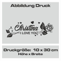 Bio Baumwolltasche Stoffbeutel Jute Tasche Einkaufen Shoppen Shopping Geschenk Wunschnamen Sprüche Namen bedruckt Textildruck