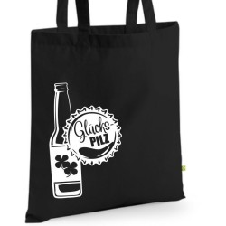 Bio Baumwolltasche Stoffbeutel Jute Tasche Einkaufen Shoppen Shopping Geschenk Wunschnamen Sprüche Namen bedruckt Textildruck