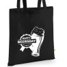 Bio Baumwolltasche Stoffbeutel Jute Tasche Einkaufen Shoppen Shopping Geschenk Wunschnamen Sprüche Namen bedruckt Textildruck