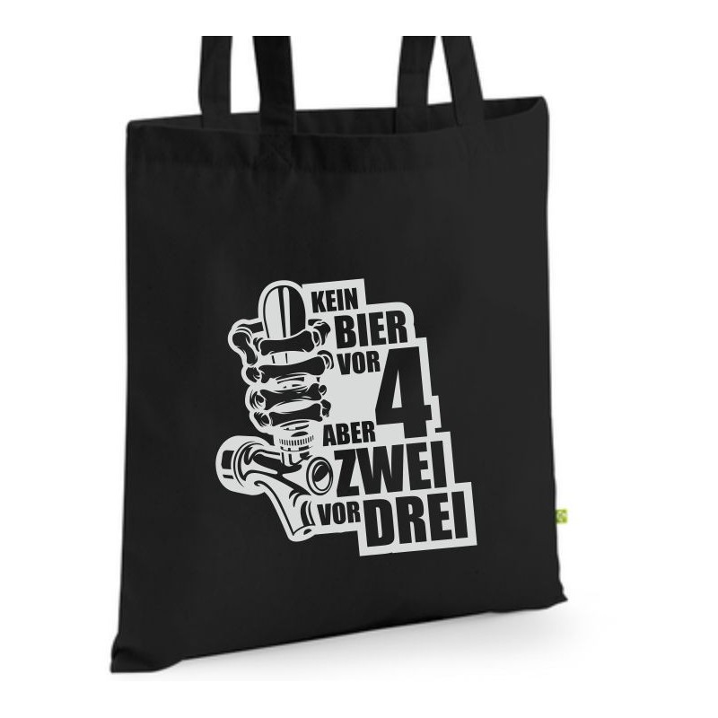 Bio Baumwolltasche Stoffbeutel Jute Tasche Einkaufen Shoppen Shopping Geschenk Wunschnamen Sprüche Namen bedruckt Textildruck