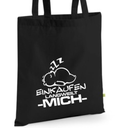 Bio Baumwolltasche Stoffbeutel Jute Tasche Einkaufen Shoppen Shopping Geschenk Wunschnamen Sprüche Namen bedruckt Textildruck