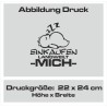 Bio Baumwolltasche Stoffbeutel Jute Tasche Einkaufen Shoppen Shopping Geschenk Wunschnamen Sprüche Namen bedruckt Textildruck