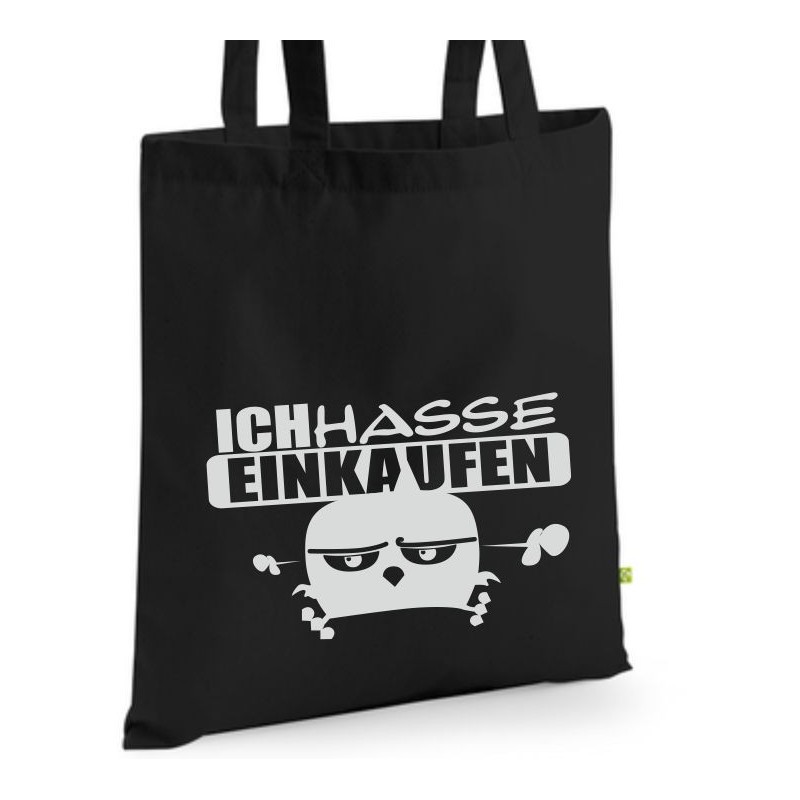 Bio Baumwolltasche Stoffbeutel Jute Tasche Einkaufen Shoppen Shopping Geschenk Wunschnamen Sprüche Namen bedruckt Textildruck