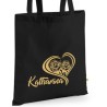 Bio Baumwolltasche Stoffbeutel Jute Tasche Einkaufen Shoppen Shopping Geschenk Wunschnamen Sprüche Namen bedruckt Textildruck