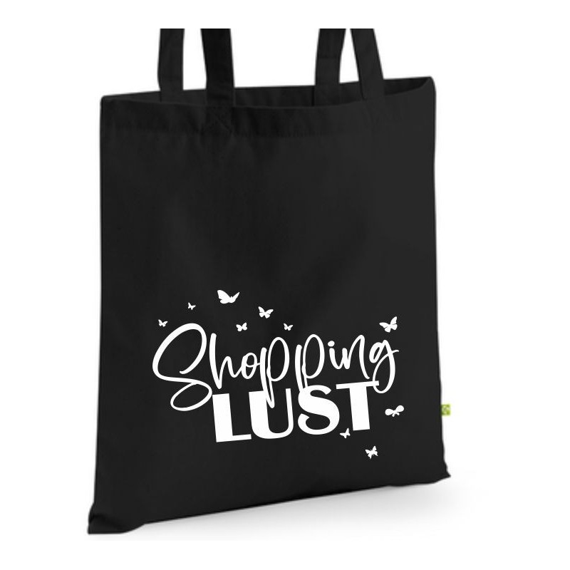 Bio Baumwolltasche Stoffbeutel Jute Tasche Einkaufen Shoppen Shopping Geschenk Wunschnamen Sprüche Namen bedruckt Textildruck
