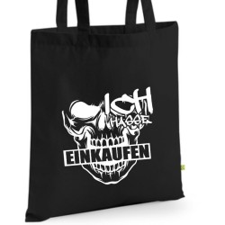 Bio Baumwolltasche Stoffbeutel Jute Tasche Einkaufen Shoppen Shopping Geschenk Wunschnamen Sprüche Namen bedruckt Textildruck