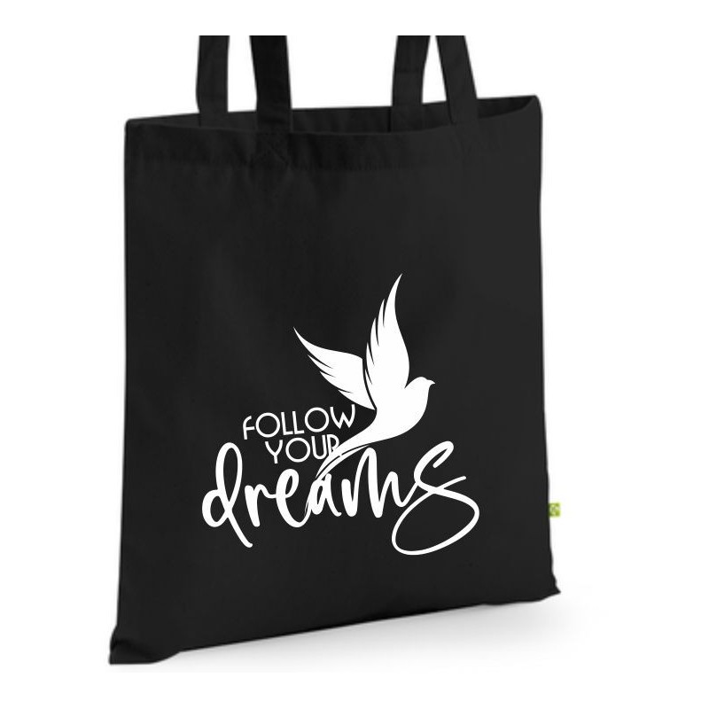 Bio Baumwolltasche Stoffbeutel Jute Tasche Einkaufen Shoppen Shopping Geschenk Wunschnamen Sprüche Namen bedruckt Textildruck